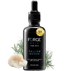 Brand New Forge Skin Men’s Anti-Wrinkle Beef Tallow Face Serum Skin Care - 50ML
